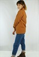 WORKWEAR JACKET UNISEX FRENCH COTTON TAN BROWN 