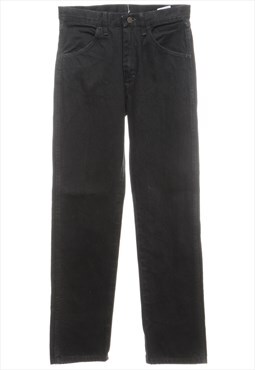 Black Straight Fit Jeans - W30