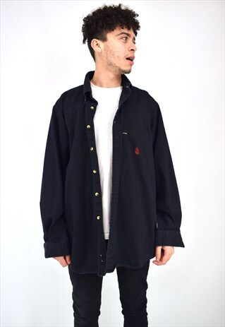VINTAGE 90'S NAUTICA BLACK SHIRT