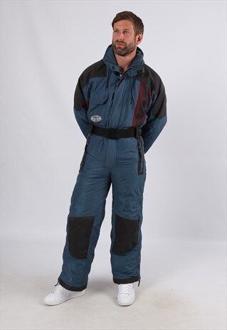 VINTAGE BUGA BOO'S FULL SKI SUIT SNOW UK XS 34 - 36" (6AW)
