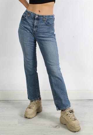 VINTAGE LEVIS 505 STRAIGHT LEG FIT JEANS BLUE W31
