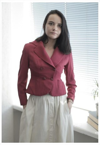 VINTAGE 90'S RED LONG SLEEVE JACKET