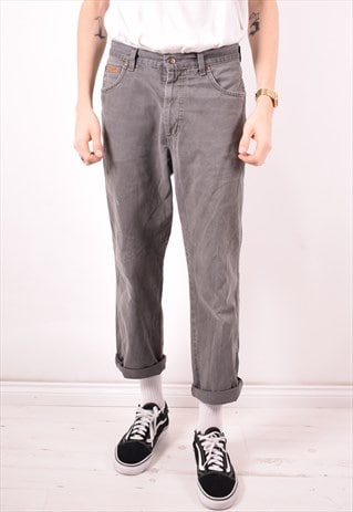 WRANGLER MENS VINTAGE JEANS W30 L27 GREY 90S