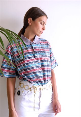 VINTAGE MISSONI SPORT POLO-SHIRT