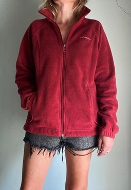 Vintage Columbia Red Fleece Jacket