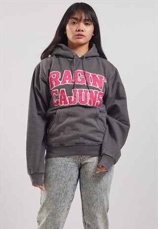 VINTAGE CHAMPION RAGIN' CAJUNS HOODIE