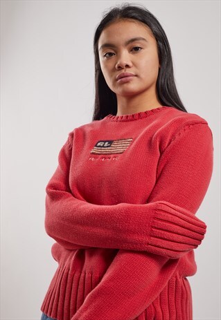 VINTAGE RALPH LAUREN KNITTED JUMPER