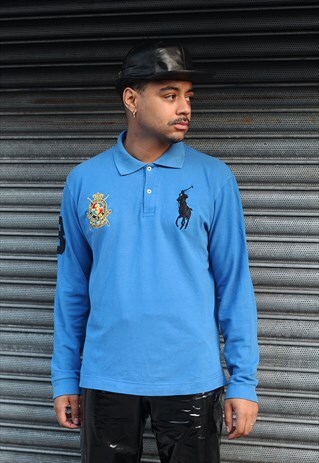 VINTAGE RALPH LAUREN LOGO POLO SHIRT