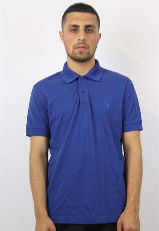 VINTAGE HUGO BOSS ROYAL BLUE POLO SHIRT