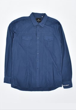 Vintage 90's Best Company Shirt Blue