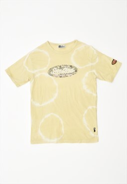 Vintage Asics West Palm Beach T-Shirt Top Yellow