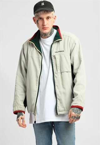 VINTAGE TOMMY HILFIGER WINDBREAKER JACKET