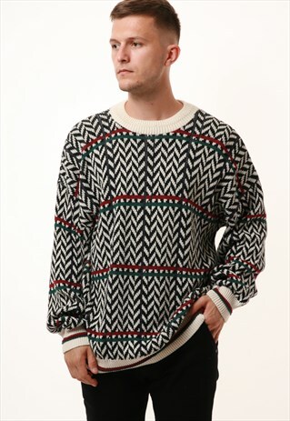 90S VINTAGE USA STJOHNSBAY KNITWEAR SWEATER 15782