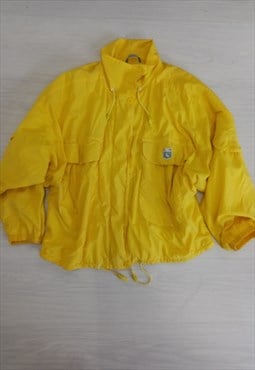 80's Vintage Luhta Windbreaker Jacket Yellow