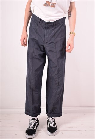 EMPORIO ARMANI MENS VINTAGE TROUSERS W32 L31 GREY 90S