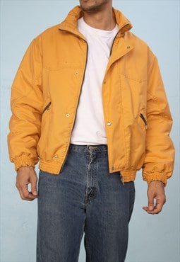 Vintage Bomber Jacket legendary in Yellow L
