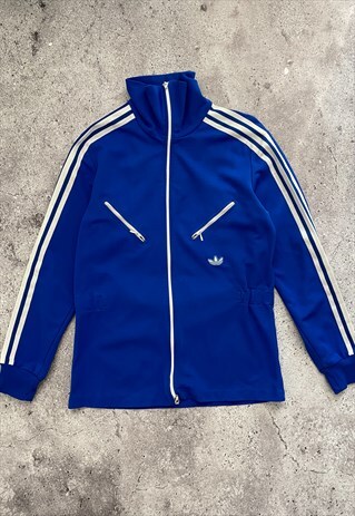 Vintage 80s Adidas Track Zip Up Jacket