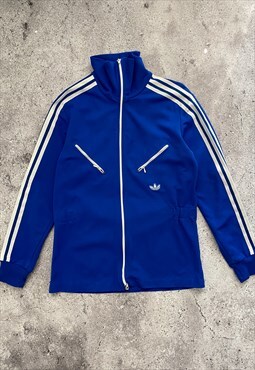 Vintage 80s Adidas Track Zip Up Jacket