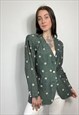 VINTAGE REVIVAL CACHAREL 80S FLORAL JACKET