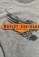 HARLEY-DAVIDSON SWEATSHIRT PULLOVER WITH GRAPHIC LOGO
