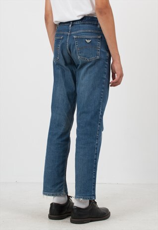 VINTAGE BLUE ARMANI DENIM JEANS