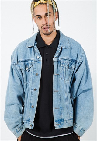 VINTAGE 80S WRANGLER BASIC DENIM JACKET / 7503