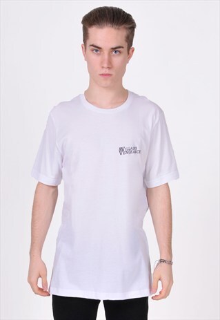 WHITE LOGO T-SHIRT