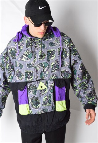 VINTAGE 90S ABSTRACT SKI JACKET