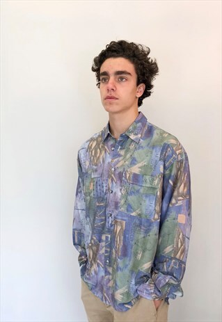 VINTAGE 80'S CRAZY SHIRT