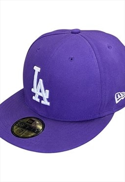 New Era Los Angeles Dodgers MLB Purple Cap 7 1/2