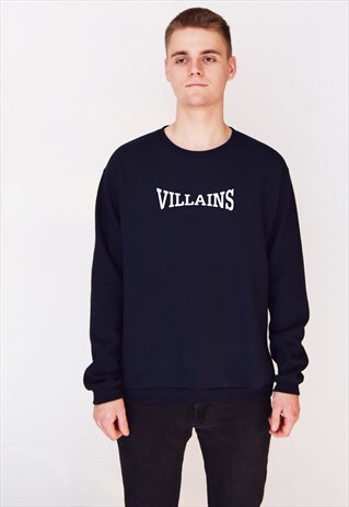 NAVY SCOPE (WHITE) SWEATSHIRT