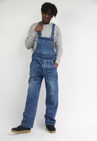 VINTAGE DENIM DUNGAREES