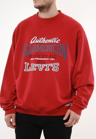VINTAGE OLDSCHOOL LEVI'S RARE SWEATSHIRT 14234