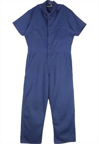Vintage 90's Tradewear Dungarees Workwear Suits Navy Blue