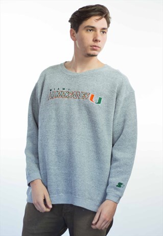 VINTAGE STARTER LOGO SWEATSHIRT JUMPER 90S L 15.1