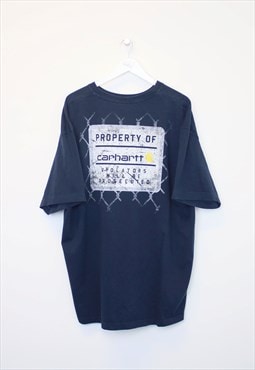 Vintage Carhartt graphic t-shirt in navy. Best fits XXL