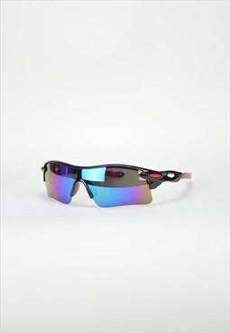 Vintage multicolour sports rave sunglasses 