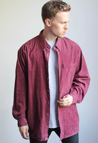 VINTAGE OVERSIZED CORDUROY SHIRT