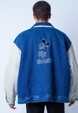 Vintage Disney Mickey Mouse Denim Jacket