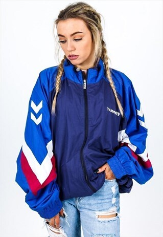 VINTAGE HUMMEL SHELL JACKET J555