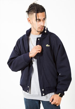 UNIQUE VINTAGE LACOSTE BOMBER JACKET / S2259