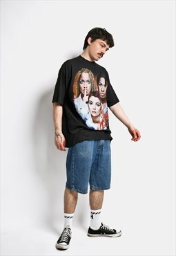 Tic Tac Toe music band 90s music t-shirt unisex vintage
