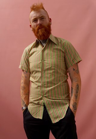 VINTAGE 1970S STRIPED SHIRT