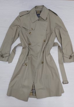 90s Burberry Trench in Beige 