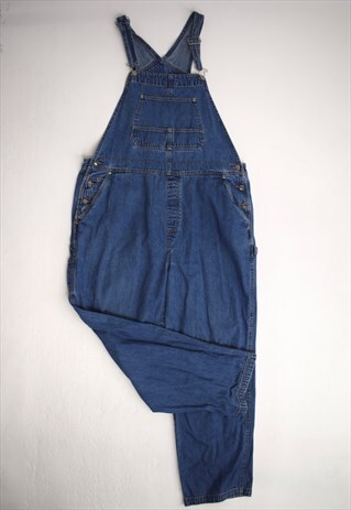 VINTAGE 90S CHEROKEE BLUE DENIM DUNGAREES