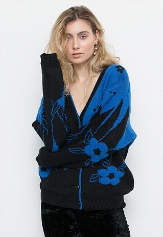 VINTAGE FLORAL CARDIGAN
