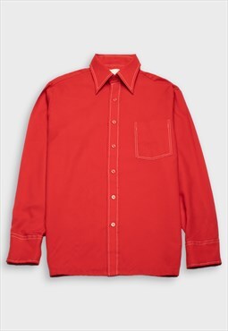 Vintage 70's red shirt