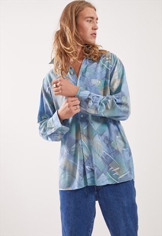 VINTAGE PATTERNED FESTIVAL LONG SLEEVE SHIRT