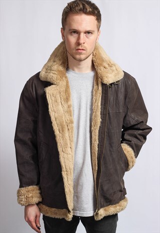 VINTAGE SUEDE SHEEPSKIN JACKET