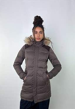 Light Grey 90s Mont Bell Puffer Jacket Coat